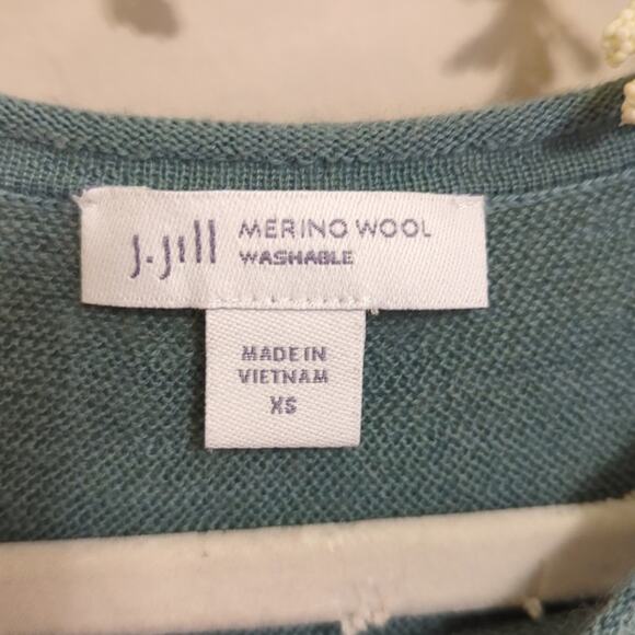 J.jill washable merino wool sweater size xs - Picture 2 of 5